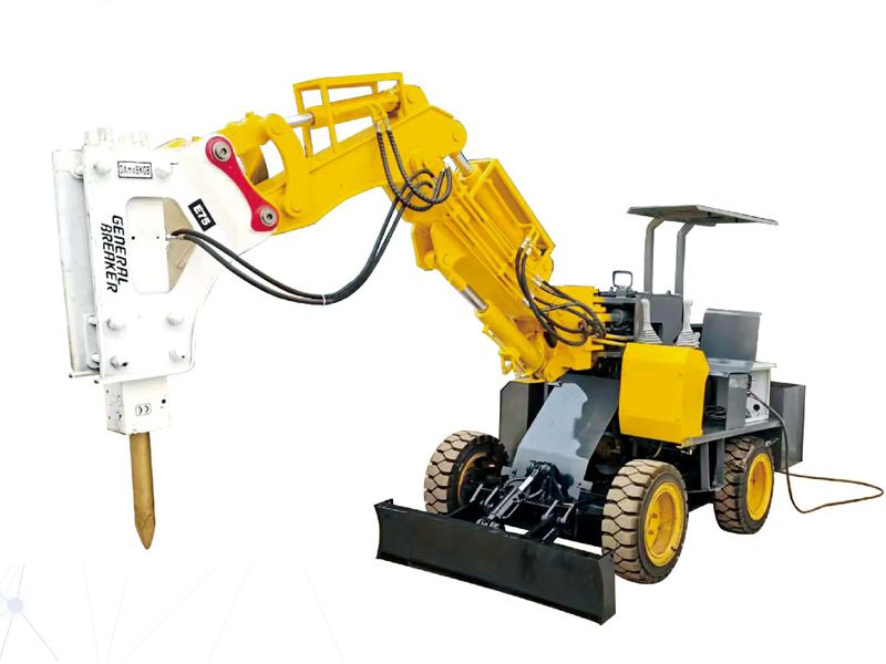 CSP-75輪胎式巷道掘進破碎機